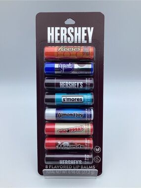 HERSHEY'S 8-Flavored Lip Balm Set - Multi Color Unisex